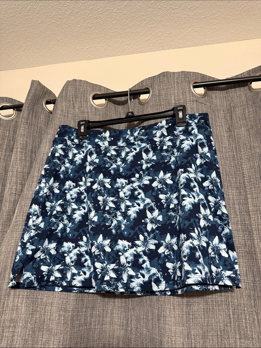 Tranquility by Colorado Clothing Navy Floral Skort
